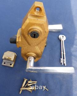 Serrure fonte 2 clefs SELECT Poignées Alu Style Gollot devanture magasin ancien