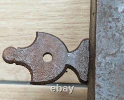 Serrure verrou targette clenche cadenas porte fer forgé métal antiquité