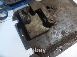 Très ancienne serrure targette verrou de porte à complication loquet 3775 gr clé