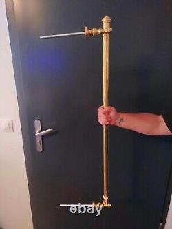 Très grand poignée de porte tirant laiton largeur 90 cm