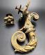 Vintage Antique French Detailed Solid Brass / Bronze Door Knocker